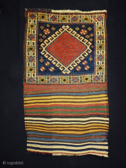 Qasqhay Bag Complete
Size: 54x92cm (1.8x3.1ft)
Natural colors, made in circa 1910                       