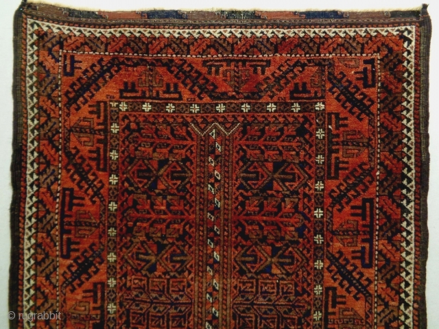 Fine Baluch
Size: 100x185cm
Natural colors, made in circa 1910/20                         