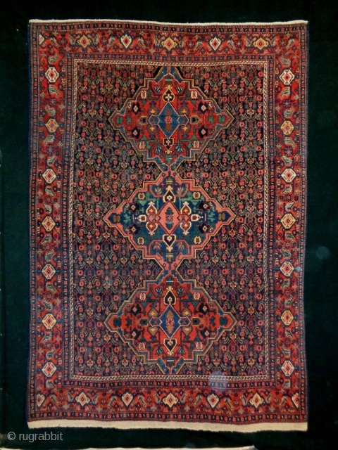 Sennah Rug
Size: 137x195cm (4.6x6.5ft)
Natural colors, circa 80 years old                        