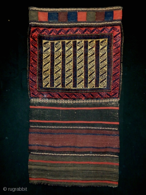 Baluch Bag Complete
Size: 63x120cm (2.1x4.0ft)
Natural colors, made in circa 1910/20                       