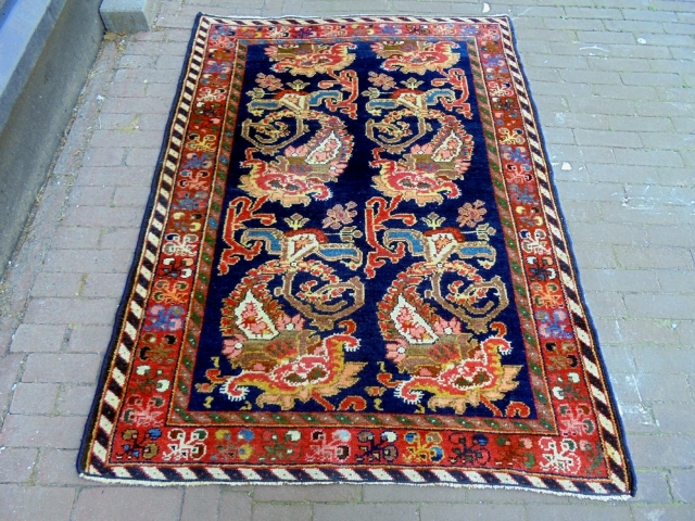 Kurdish Rug
Size: 110x150cm
Natural colors, made in period 1920                         