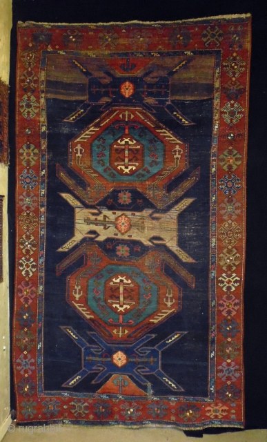 Lenkoran Kazak
Size: 158x280cm (5.3x9.3ft)
                             