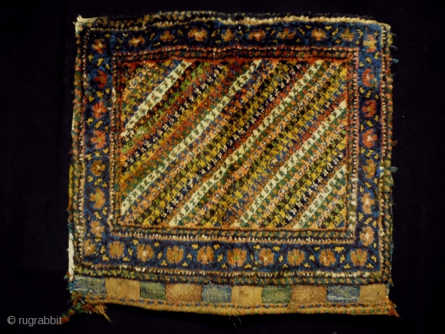 Kurd Bag Complete
Size: 49x45cm (1.6x1.5ft)
Natural colors (except the orange color is a bit faded), circa 90 years old               