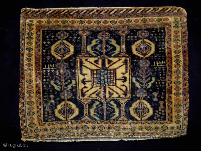 1880 Very Fine Afshar Bag Complete
Size: 51x49cm (1.7x1.6ft)
                         