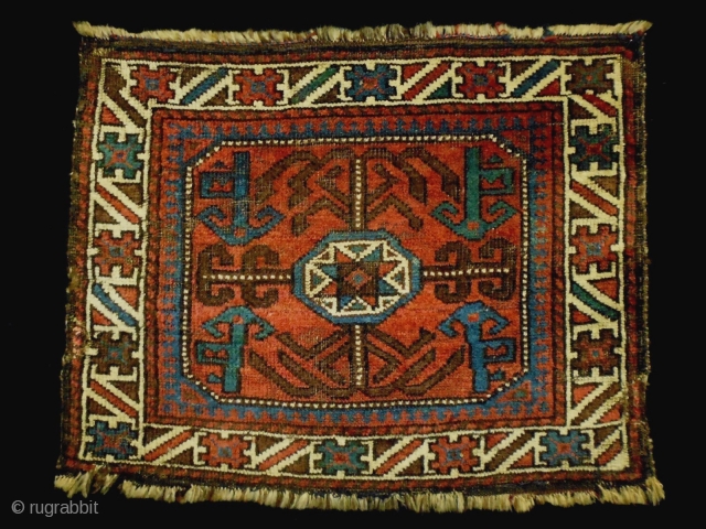 Baluch Bagface
Size: 65x50cm (2.2x1.7ft)
Natural colors, made in circa 1910                        