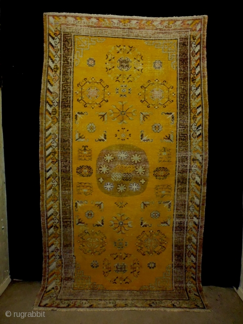 East Turkestan/kohtan/ Rug
Size: 153x267cm (5.1x6.9ft, made in circa 1920                        