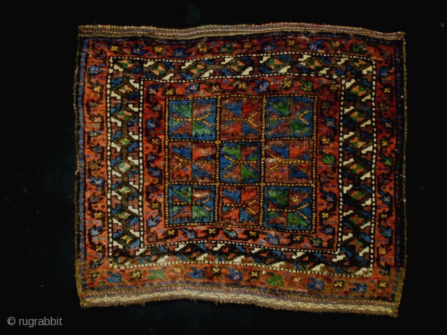 Baluch Bagface
Size: 66x56cm (2.2x1.9ft)
Natural colors, made in circa 1910/20                        