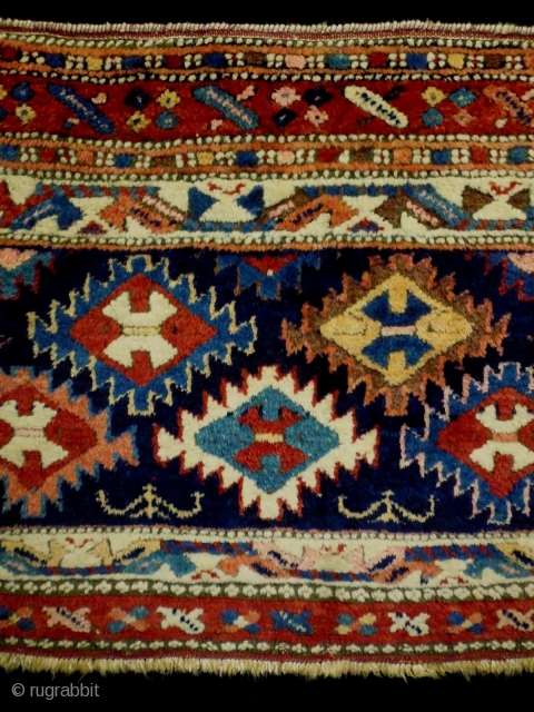 Kurdish Mafrash
Size: 110x56cm (3.7x1.9ft)
Natural colors, made in circa 1920.                        