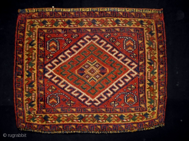 Qasqhay Bagface
Size: 66x55cm (2.2x1.8ft)
Natural colors, made in circa 1910/20                        