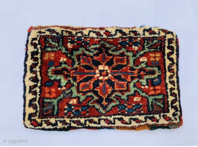 rare and  beautiful Bakhtiyari bag circa 1900 all good natural colors and good condition  size 30x20cm               