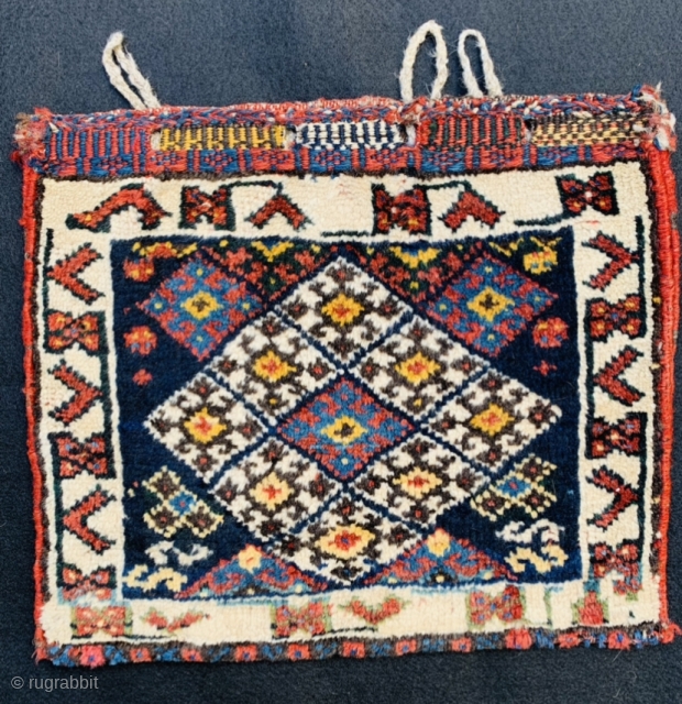 Qashqai bag circa 1880 all natural colors and perfect condation size35x41cm                      