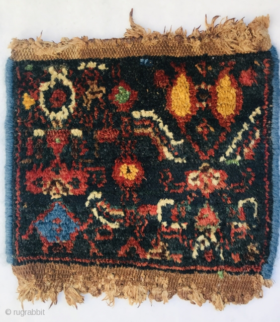 antique Senneh Wagireh,size 20x20cm                             