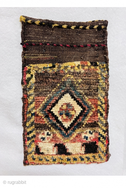 Luri Qashqai Gabbeh circa 1900 size 31x20cm                          