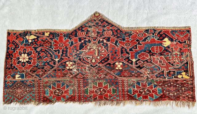 Early 19th century Turkmen Ersari
Beshir fragment size120×60cm                          