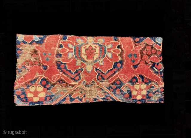  Turkmen Beshir ersari fragment Early  19th c ,size 51x24cm                      