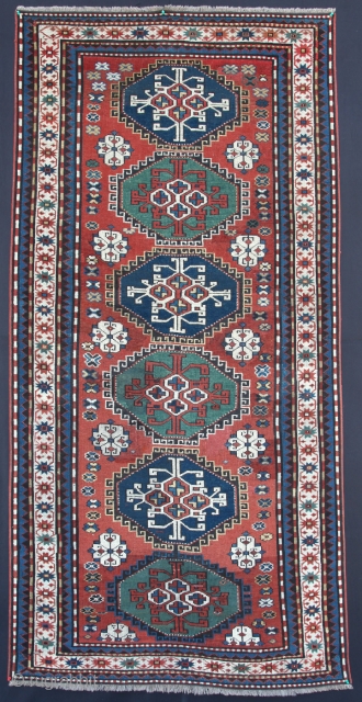 Early 20th C, Antique Karabag Kazak.
Feel free to ask any question you want.                    