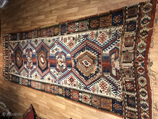 One Of A Kind Antique Aydın Kilim For Top Collectors.

Please Feel free to ask any questions in your mind..
Thanks for visiting my page.          