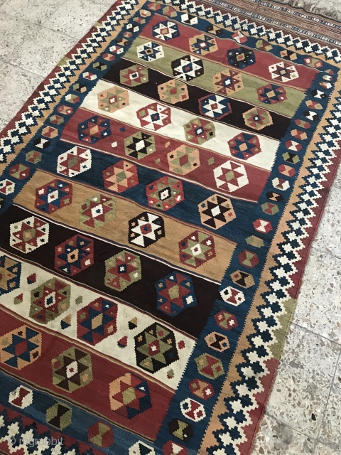 Qashqaie kilim in perfect condition,Size:255x139 cm                           