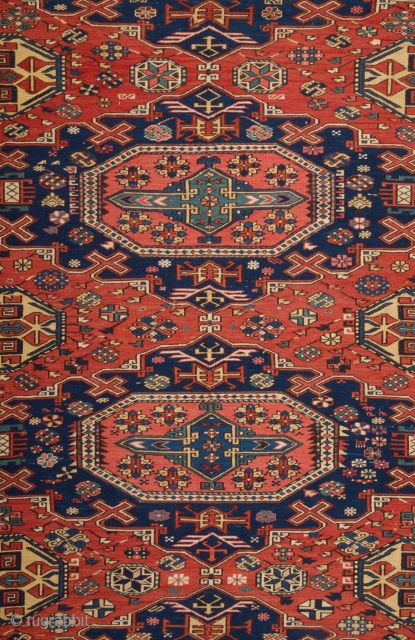 Caucasian Sumak circa 1870 size 215x265 cm                          