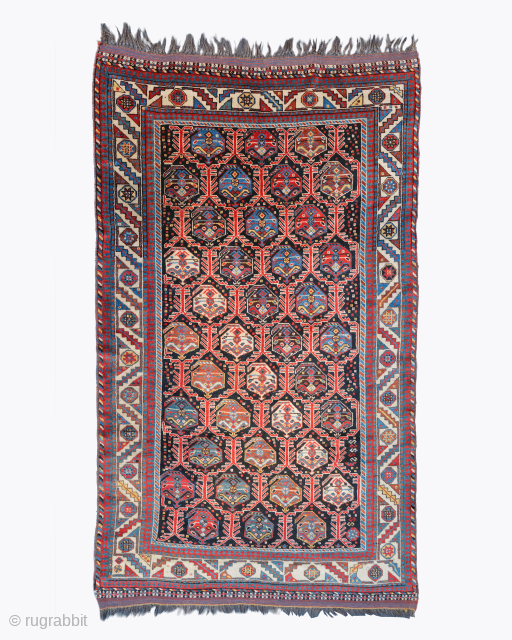 Persian Khamseh Rug in excellent condition circa 1880 size 155x245 cm                      