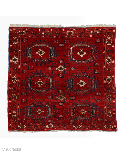 Early 19th Century An Unusual Turkmen Tekke Rug

Size : 90 x 95 cm
Please send me directly mail. 
hakanaydin.98@gmail.com               