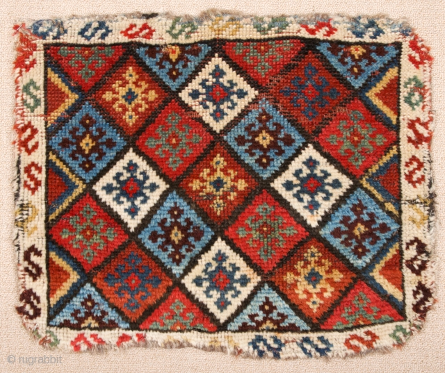 Early 19th Century Qashqai Bag size 43x53 cm                         