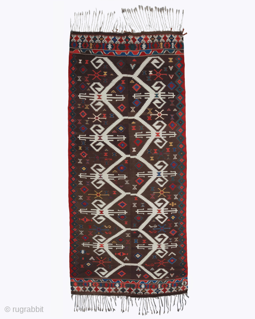Middle of the 19th Century Antique Anatolian Sivas Kilim

Excellent condition Sivas Kilim

Size : 165×400 cm                  