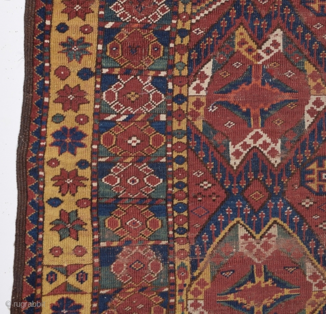 Mid 19th Century Beshir Fragment size 154x190 cm                         