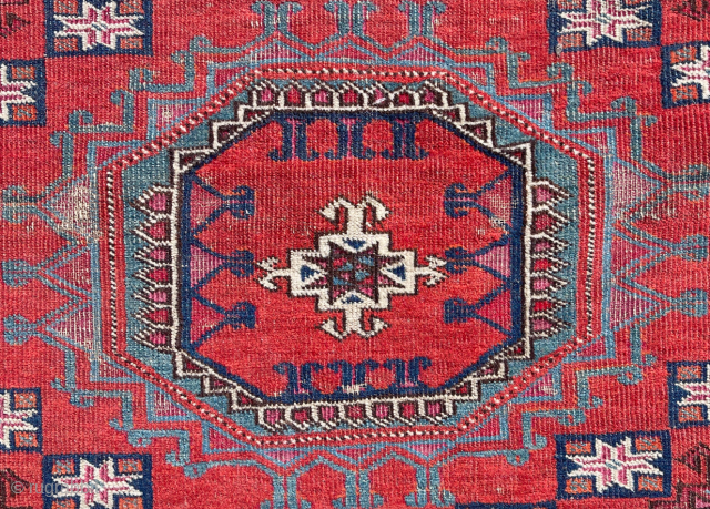 A great example of the Tekke Cuval circa 1800 size 70x116 cm                     