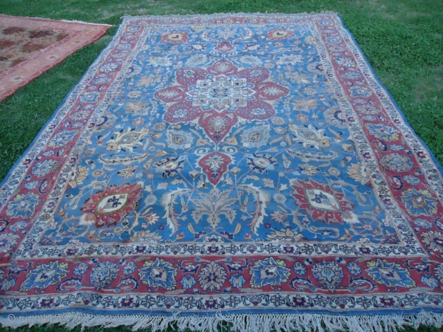 tabriz rug size = 10x14 feet                           