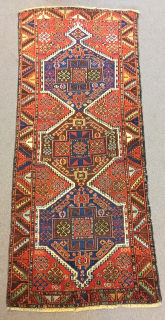 East Anatolian probably Malatya Yoruk Rug size: 215 x 90                       