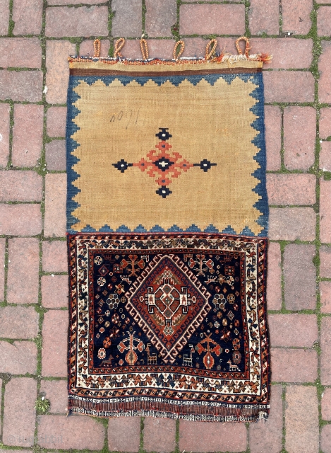 Late 19th Qashqai bag. Nice condition. Each face 62 x 55 cm                     