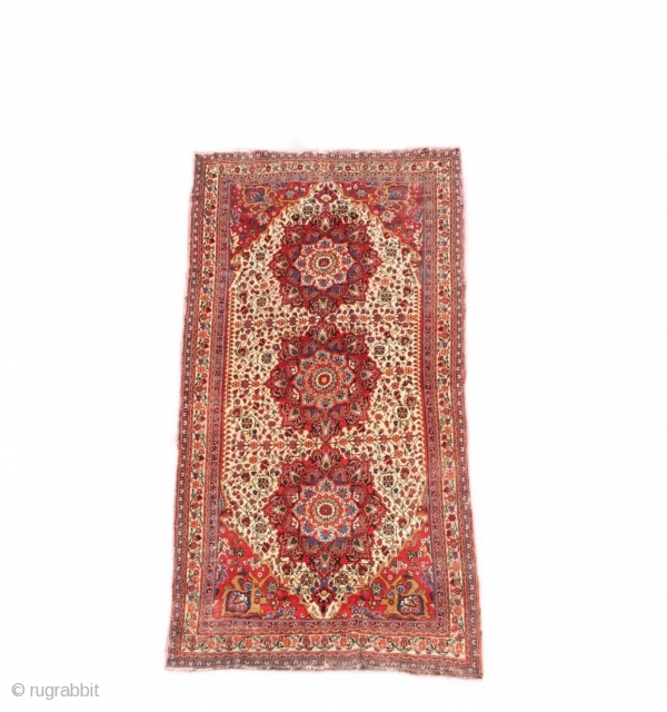 Qashqai Kashkuli rug fine woven size : 340 x 180 cm                      