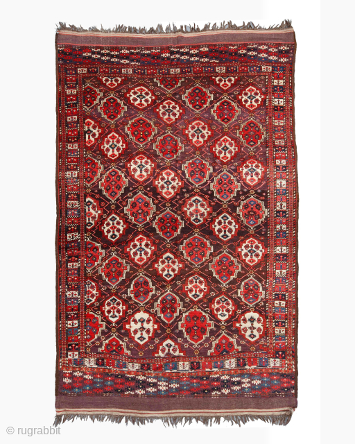 Mid-19th Century Turkmen Chodor Main Carpet Size: 190x310 cm Please contact directly. Halilaydinrugs@gmail.com                    