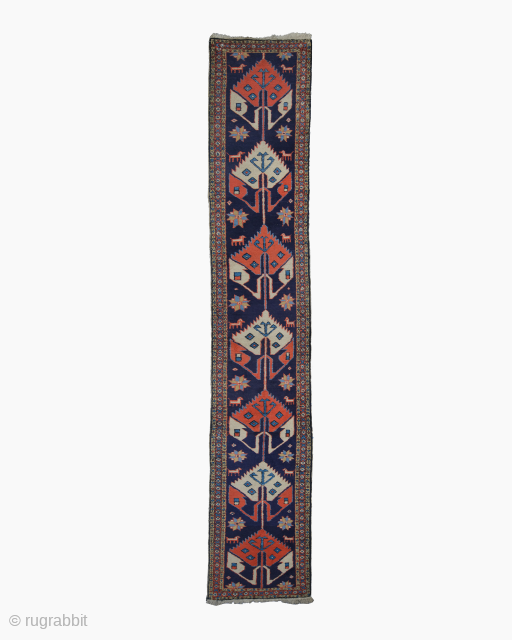 Late 19th Century Heriz Runner Size : 75x445 cm Please contact directly. Halilaydinrugs@gmail.com                    