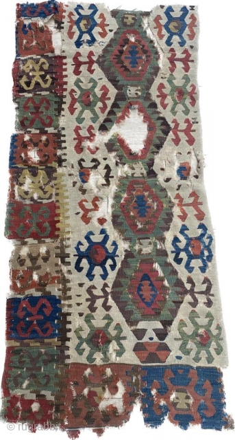 Cappadocia Kilim Fragment Size: 80x173 cm                           