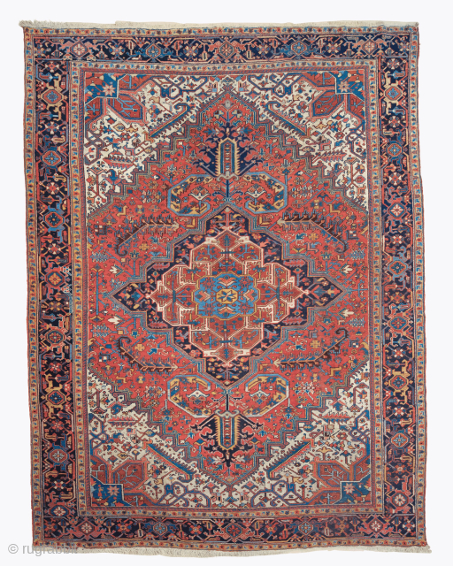 Late of 19th Century Antique Persian Heriz Carpet
Size: 280 x 370 cm
please send me directly mail.
halilaydinrugs@gmail.com                 
