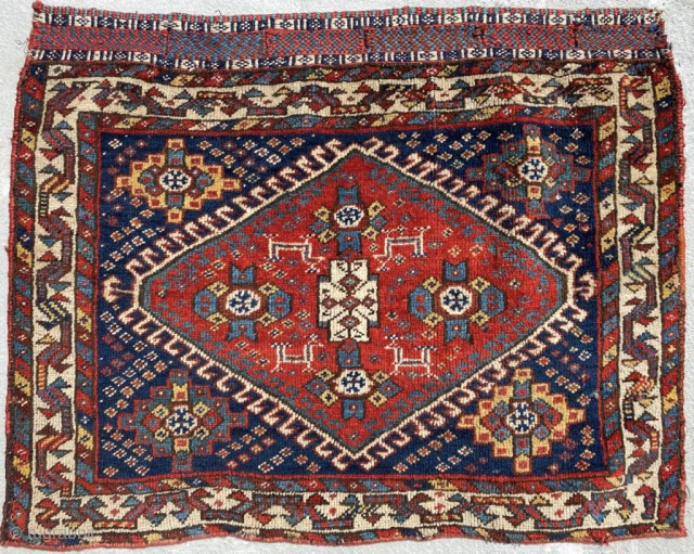 Khamseh Bagface Circa 1870 Size: 52x65 cm Please contact directly. Halilaydinrugs@gmail.com                      