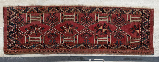 Middle of the 19th Century Ersari Torba, size 45x137 cm. Please send me directly mail

halilaydinrugs@gmail.com

                  