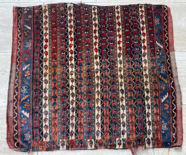 19th Century Rare Khamseh Sample Original and Unusual Size. Size: 80x90 cm                     
