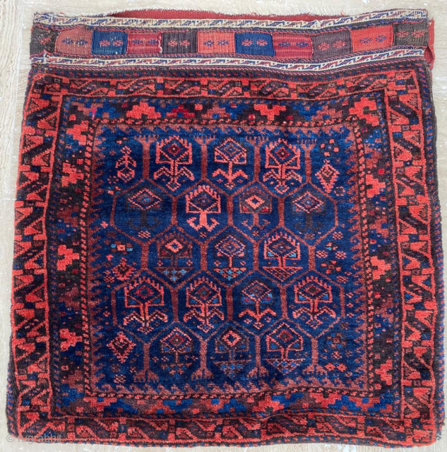Baluch Bag Circa 1870 Size: 64x64 cm Please contact directly. Halilaydinrugs@gmail.com                      
