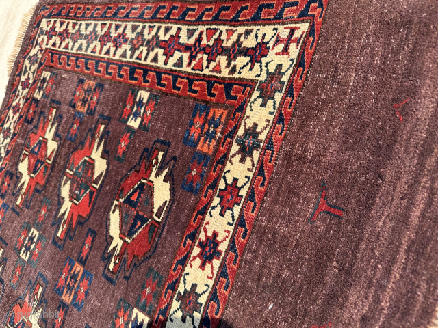 Yomud Chuval Circa 1870 Size: 80x130 cm Please contact directly. Halilaydinrugs@gmail.com                      