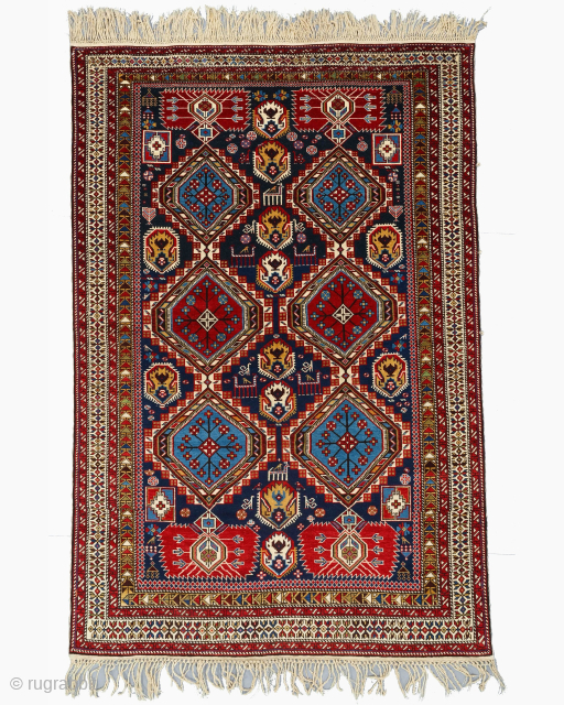 Middle of the 19th Century Caucasian Sahnezar Rug
Size : 143 x 220 cm
Please send me direct mail.

halilaydinrugs@gmail.com
                