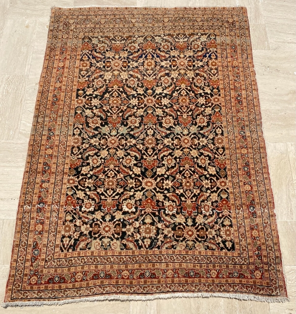 Tabriz Rug Circa 1900’s Size: 125x165 cm                          