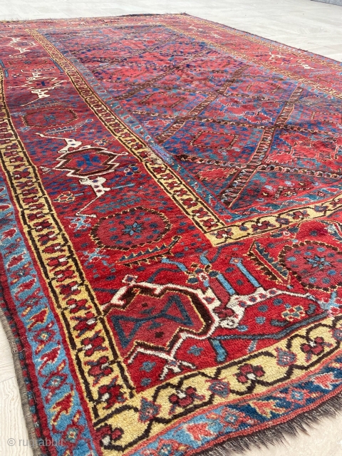 Beshir Main Carpet Circa 1860 Size: 210x340 cm                         