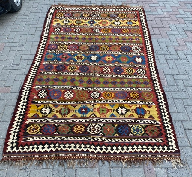 Qashqai Kilim Circa 1870 Size: 175x295 cm                          