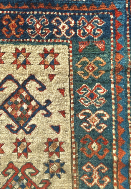 Bordjalou Rug Circa 1860 Size: 80x150 cm Please contact directly. Halilaydinrugs@gmail.com                      