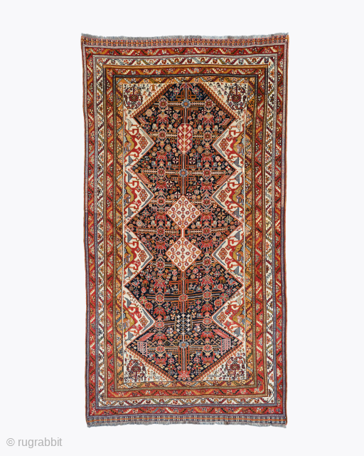 Late of 19th Century Persian Qhasqai Rug
Size : 141 x 285 cm
Please send me direct mail.

halilaydinrugs@gmail.com

Instagram - @halilaydinrug               