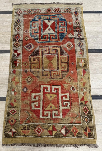 18th Century Central Anatolian Cappadocia Rug
Size : 100 x 190 cm
Please send me direct mail.

halilaydinrugs@gmail.com

Instagram - @halilaydinrugs                