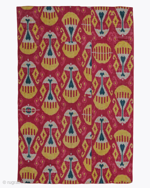 19th Century Uzbek Ikat Textile
Size : 150×225 cm
Please send me direct mail.

halilaydinrugs@gmail.com

Instagram - @halilaydinrug 

                  